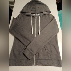 Simple Grey Hoodie Sweatshirt